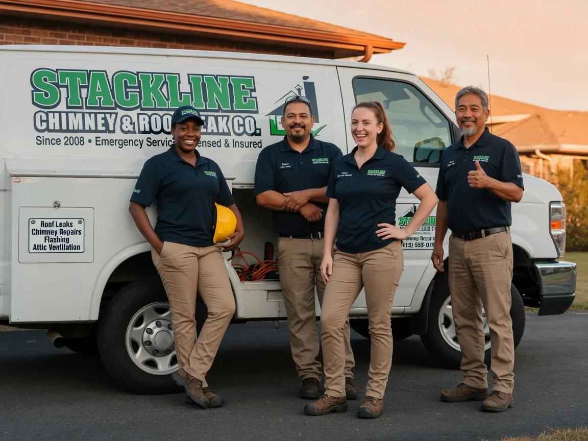 Chimney flashing repair company in Chester, UT